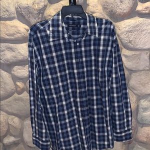 Nautica Plaid Button- up Shirt